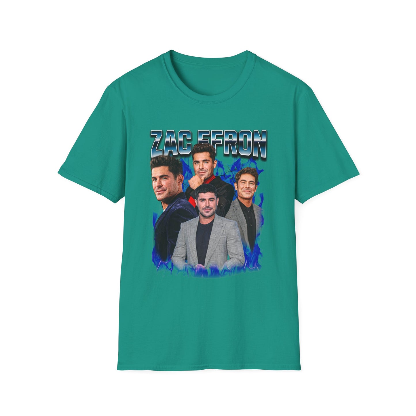 Zac Efron Unisex T-Shirt Fan Gift | Hollywood Star Character Art | Fan Gift