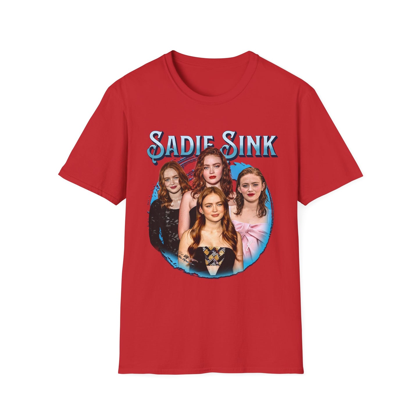 Unisex Sadie Sink Art T-Shirt | Best Fan Gift Tee