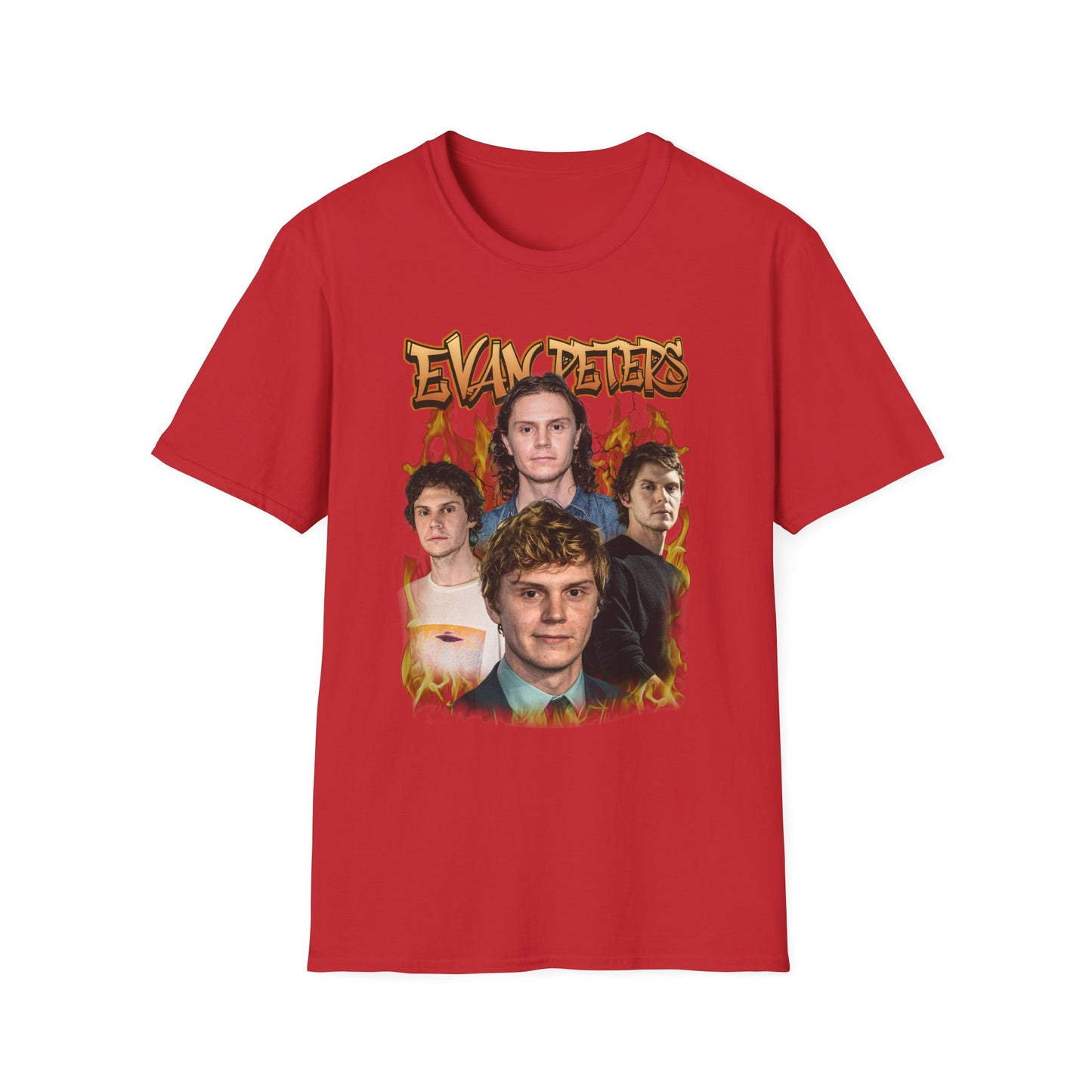 Evan Peters Art T-Shirt - Fan T-Shirt Premium Collection