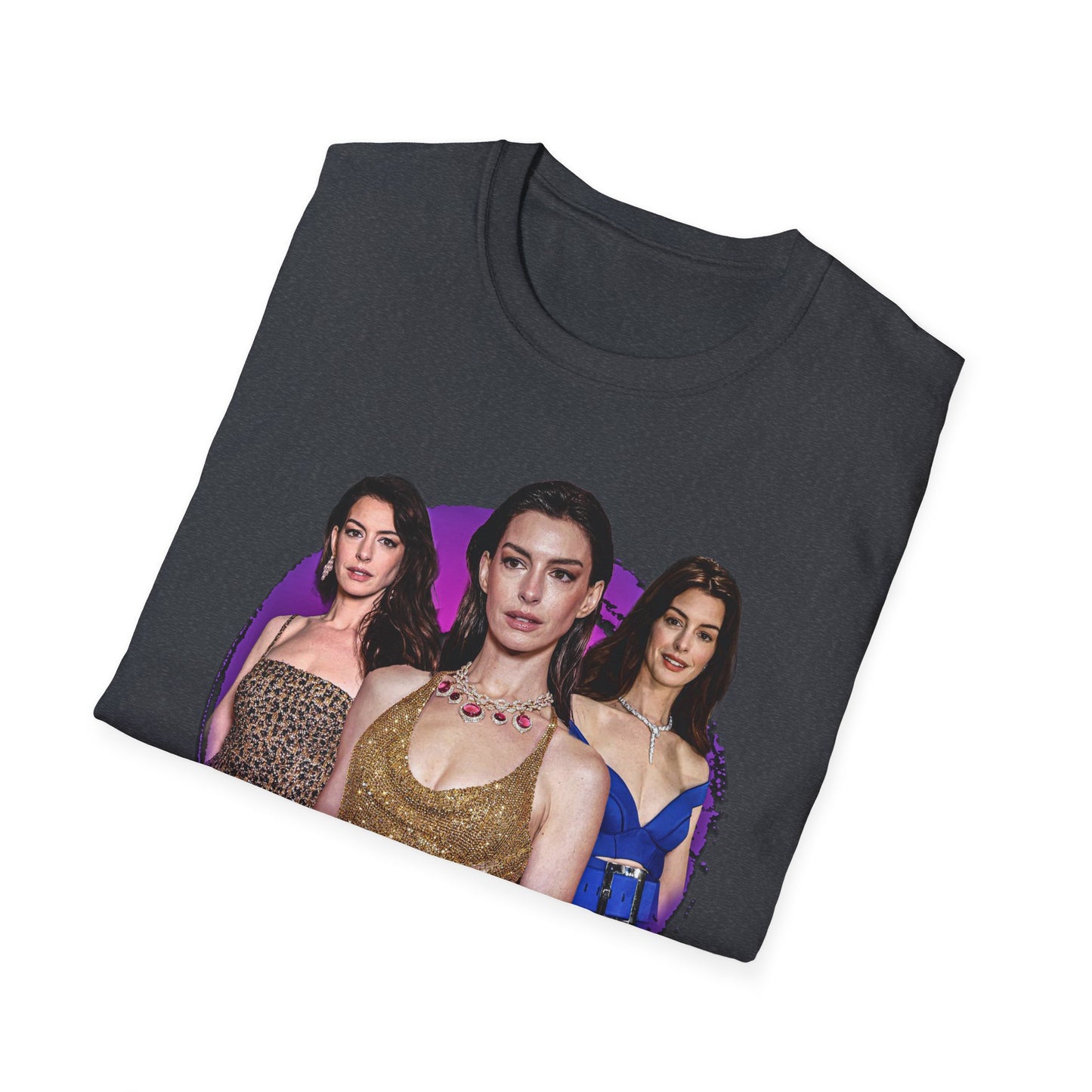 Anne Hathaway Unisex Fan Gift T-Shirt | Devil Wears Prada | Princess Diaries | Oscar Winner Character Art