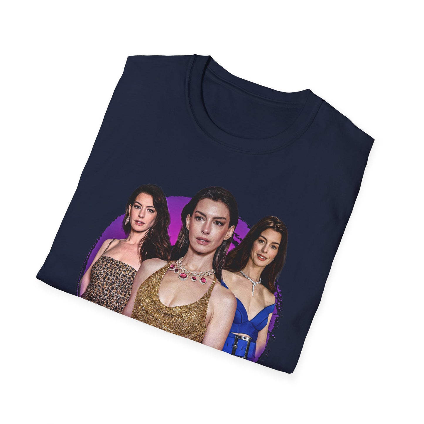 Anne Hathaway Unisex Fan Gift T-Shirt | Devil Wears Prada | Princess Diaries | Oscar Winner Character Art