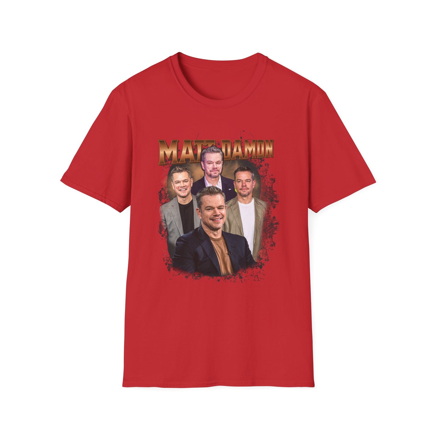 Matt Damon Art T-Shirt - Fan T-Shirt Premium Collection