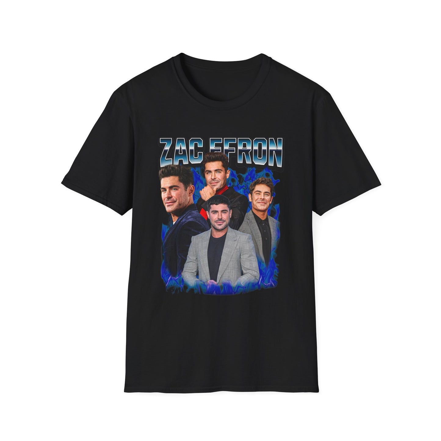 Zac Efron Unisex T-Shirt Fan Gift | Hollywood Star Character Art | Fan Gift