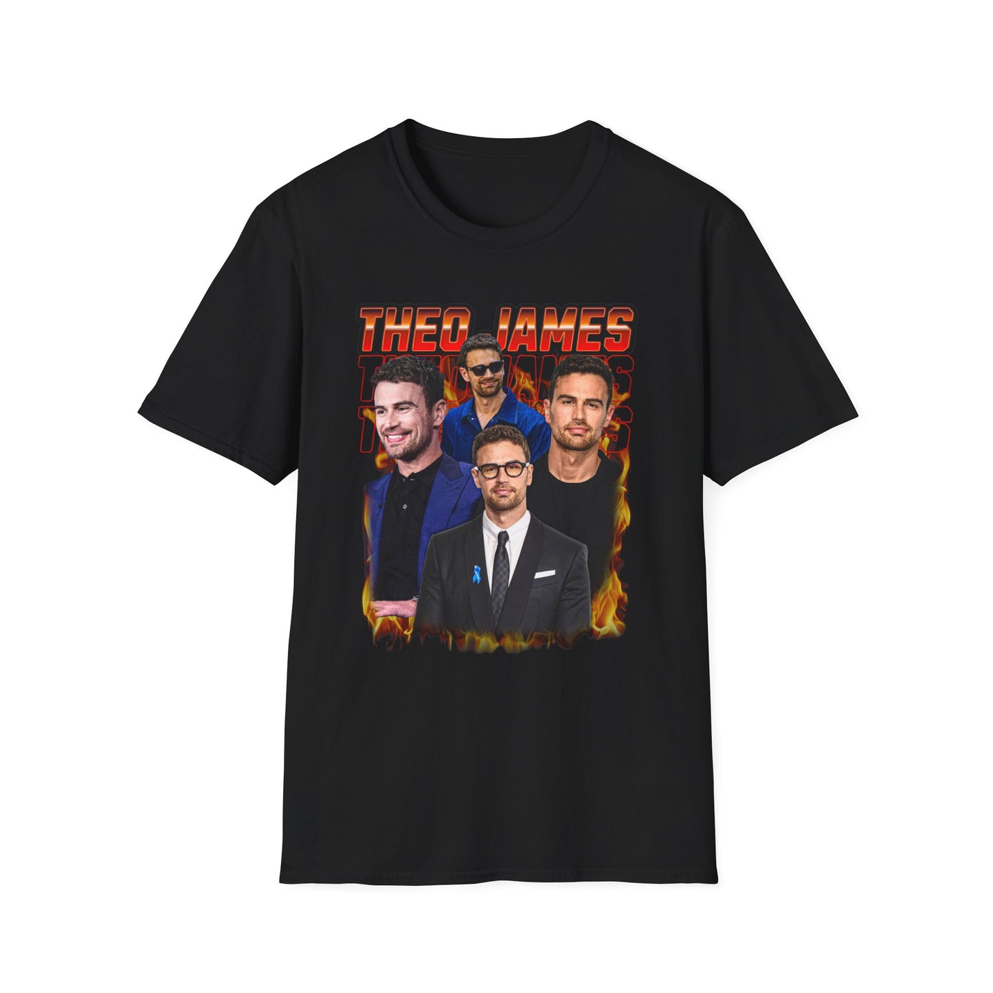 Theo James Unisex Fan Gift T-Shirt | Fan T-Shirt Premium Collection