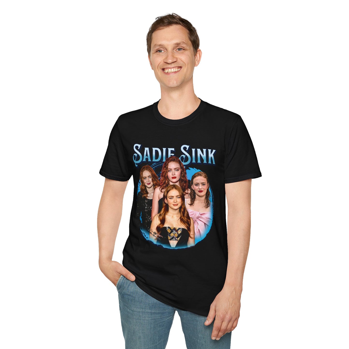 Unisex Sadie Sink Art T-Shirt | Best Fan Gift Tee