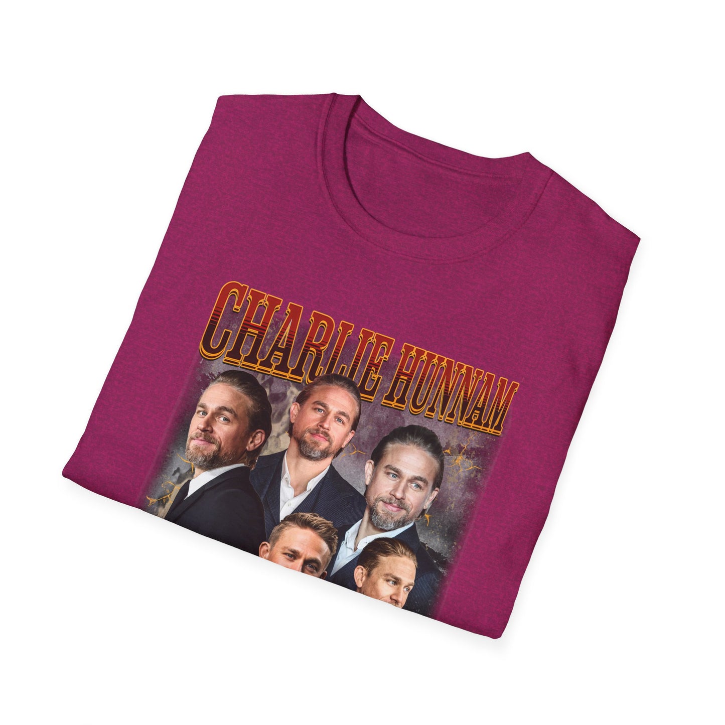 Charlie Hunnam Art T-Shirt - Fan T-Shirt Premium Collection