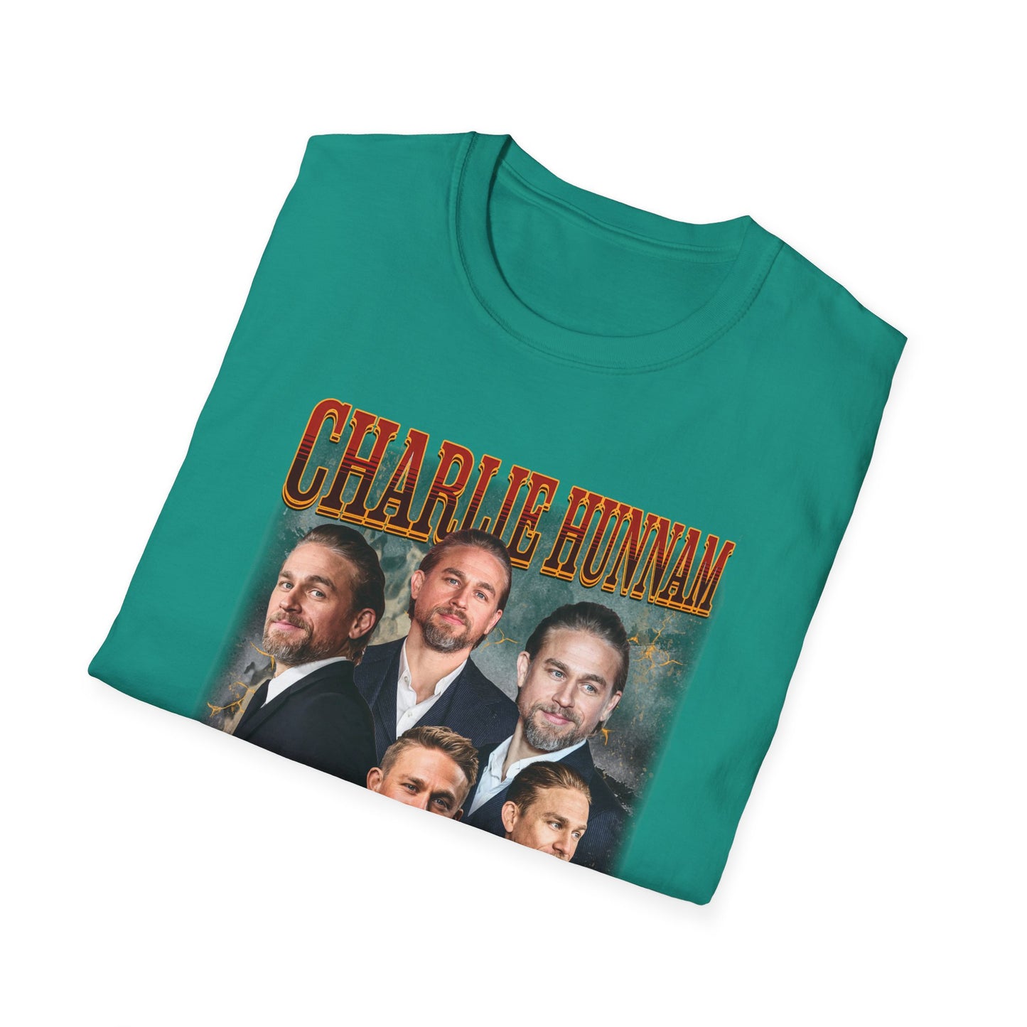 Charlie Hunnam Art T-Shirt - Fan T-Shirt Premium Collection