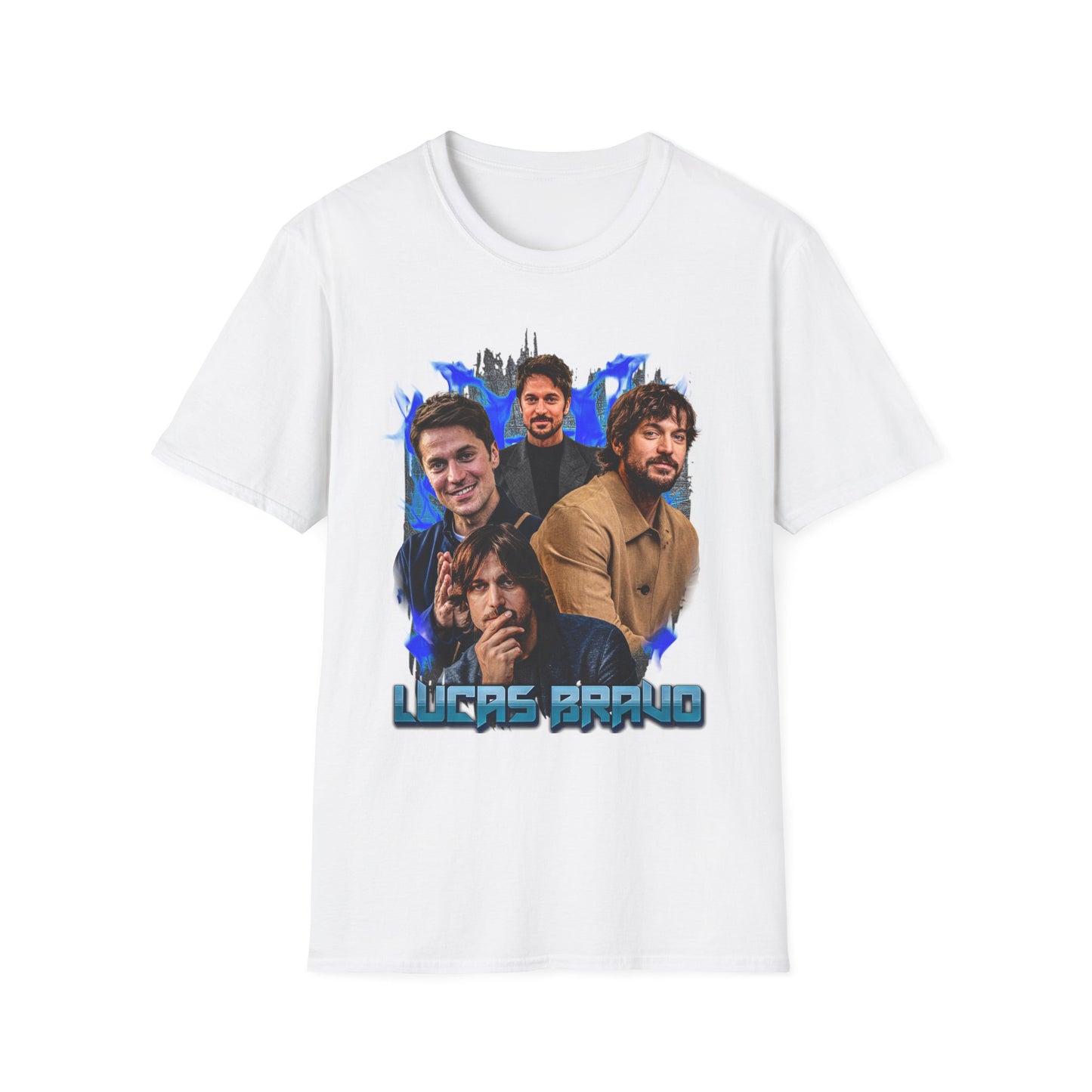 Lucas Bravo Unisex T-Shirt Fan Gift | French Star Character Art
