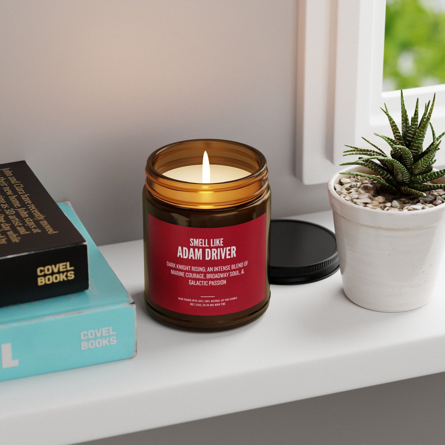 Adam Driver Scented Candle Gift | Luxury Soy Candle | Fan Gift