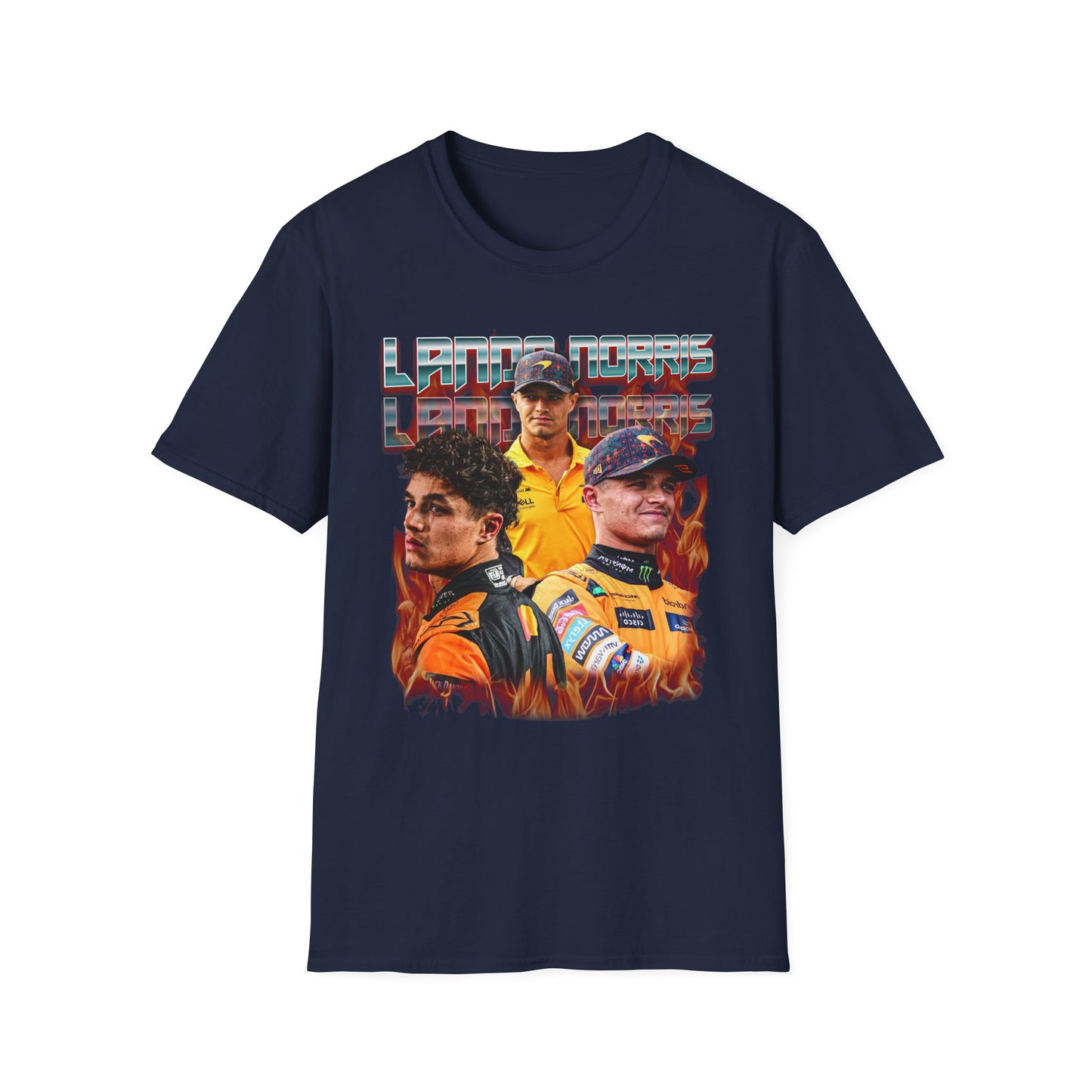 Lando Norris Art T-Shirt - Fan T-Shirt Premium Collection