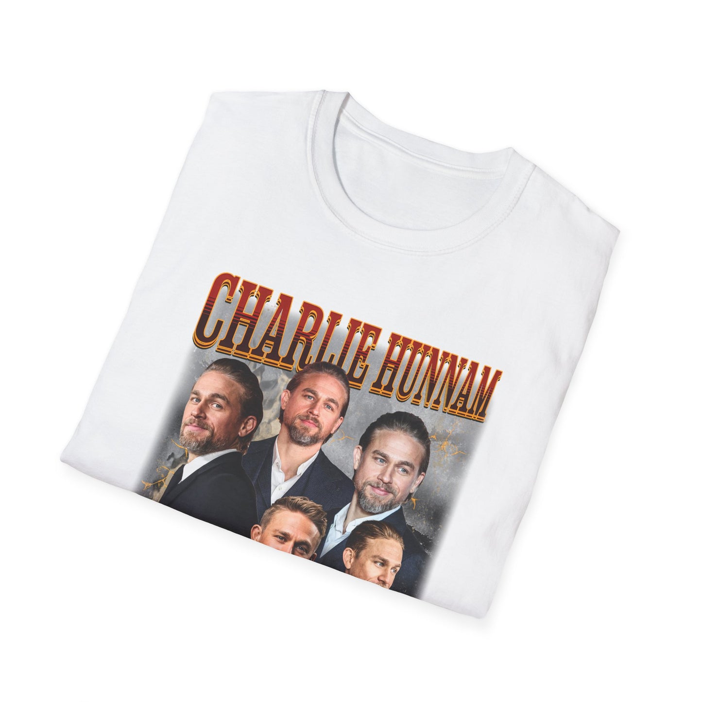 Charlie Hunnam Art T-Shirt - Fan T-Shirt Premium Collection