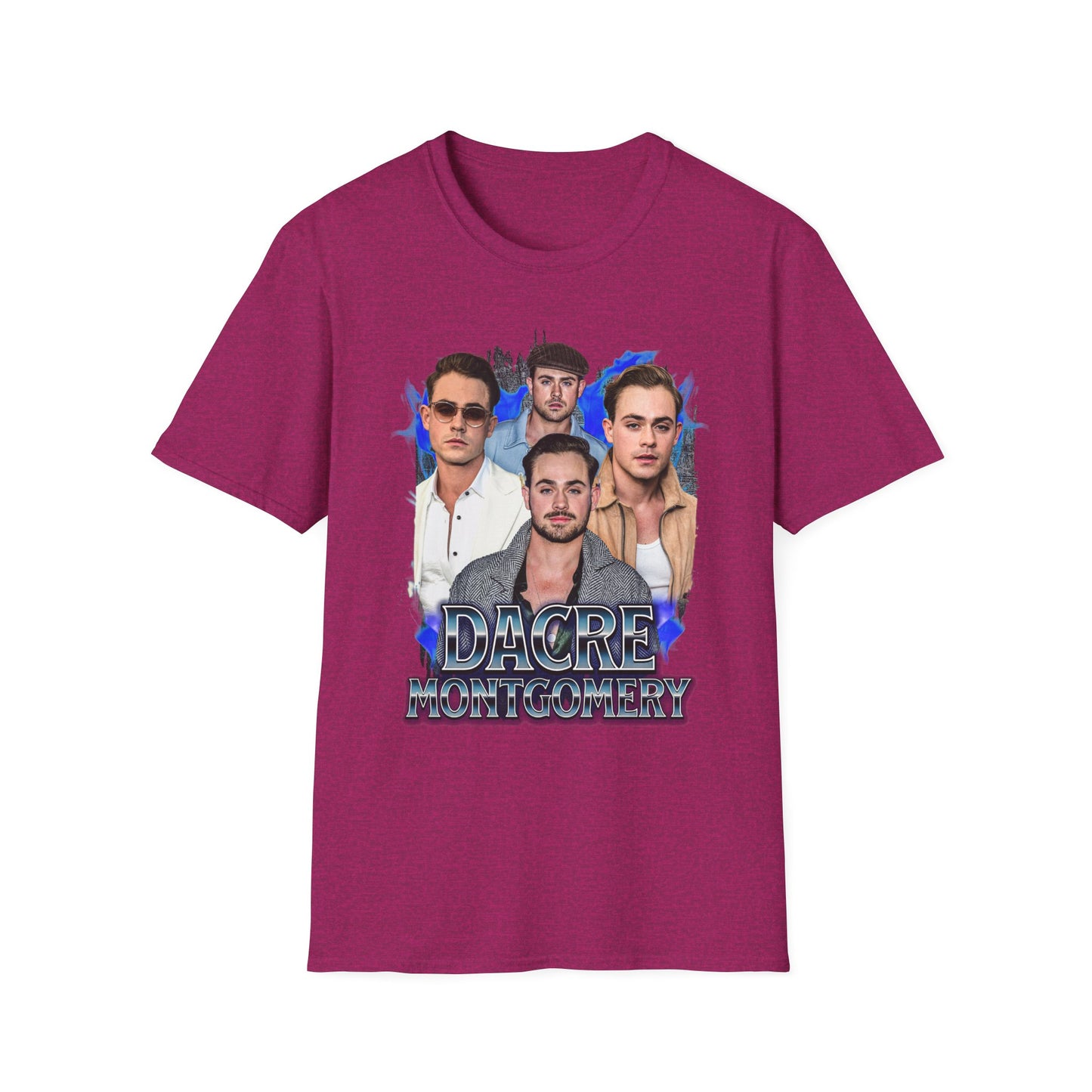 Dacre Montgomery Unisex T-Shirt | Power Ranger & Stranger Things Icon Graphic Tee | Perfect Gift for Fans