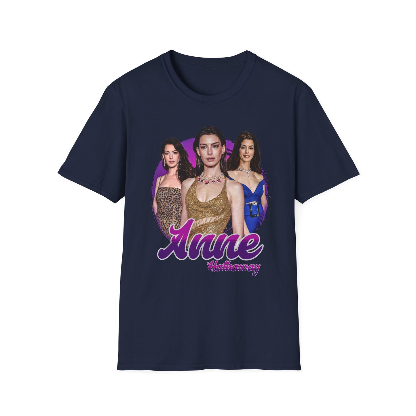 Anne Hathaway Unisex Fan Gift T-Shirt | Devil Wears Prada | Princess Diaries | Oscar Winner Character Art