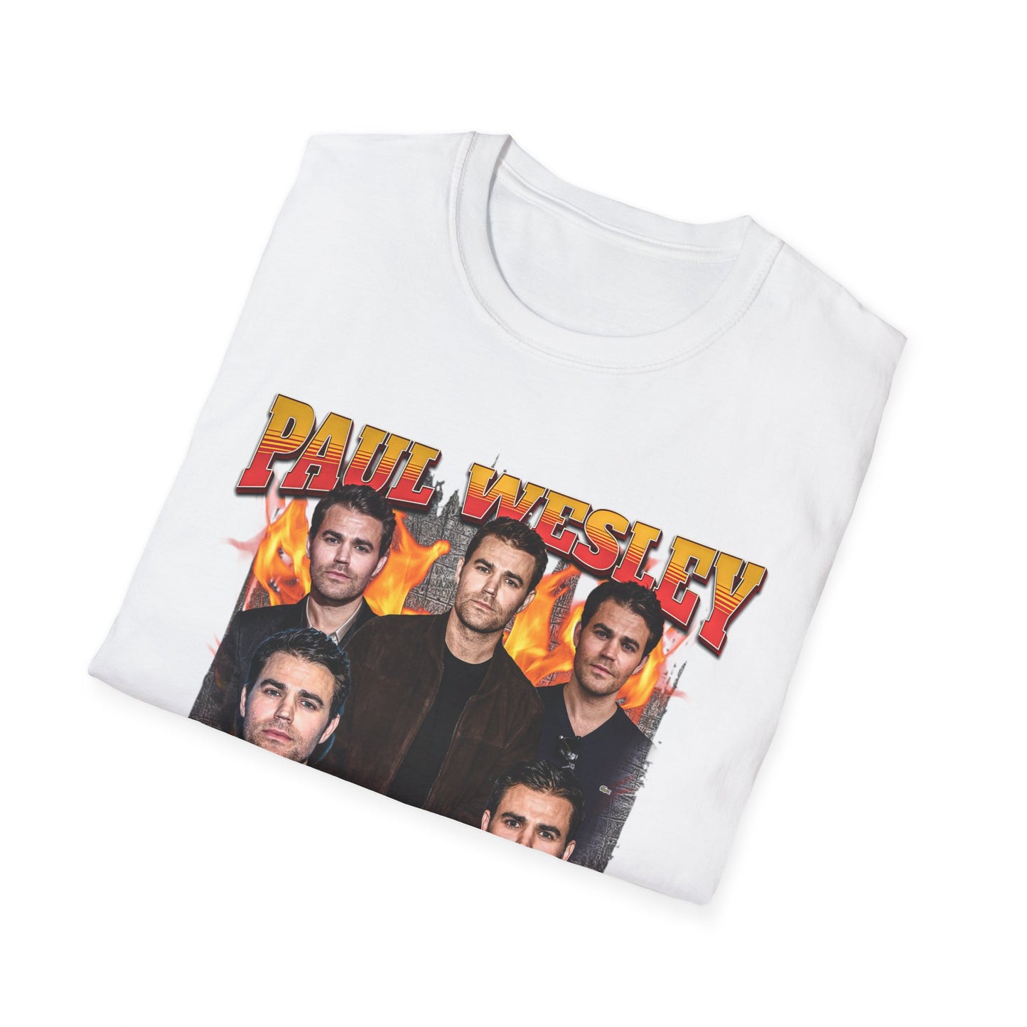 Paul Wesley Art T-Shirt - Fan T-Shirt Premium Collection
