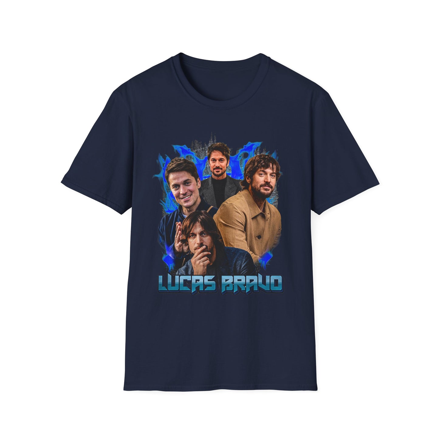 Lucas Bravo Unisex T-Shirt Fan Gift | French Star Character Art