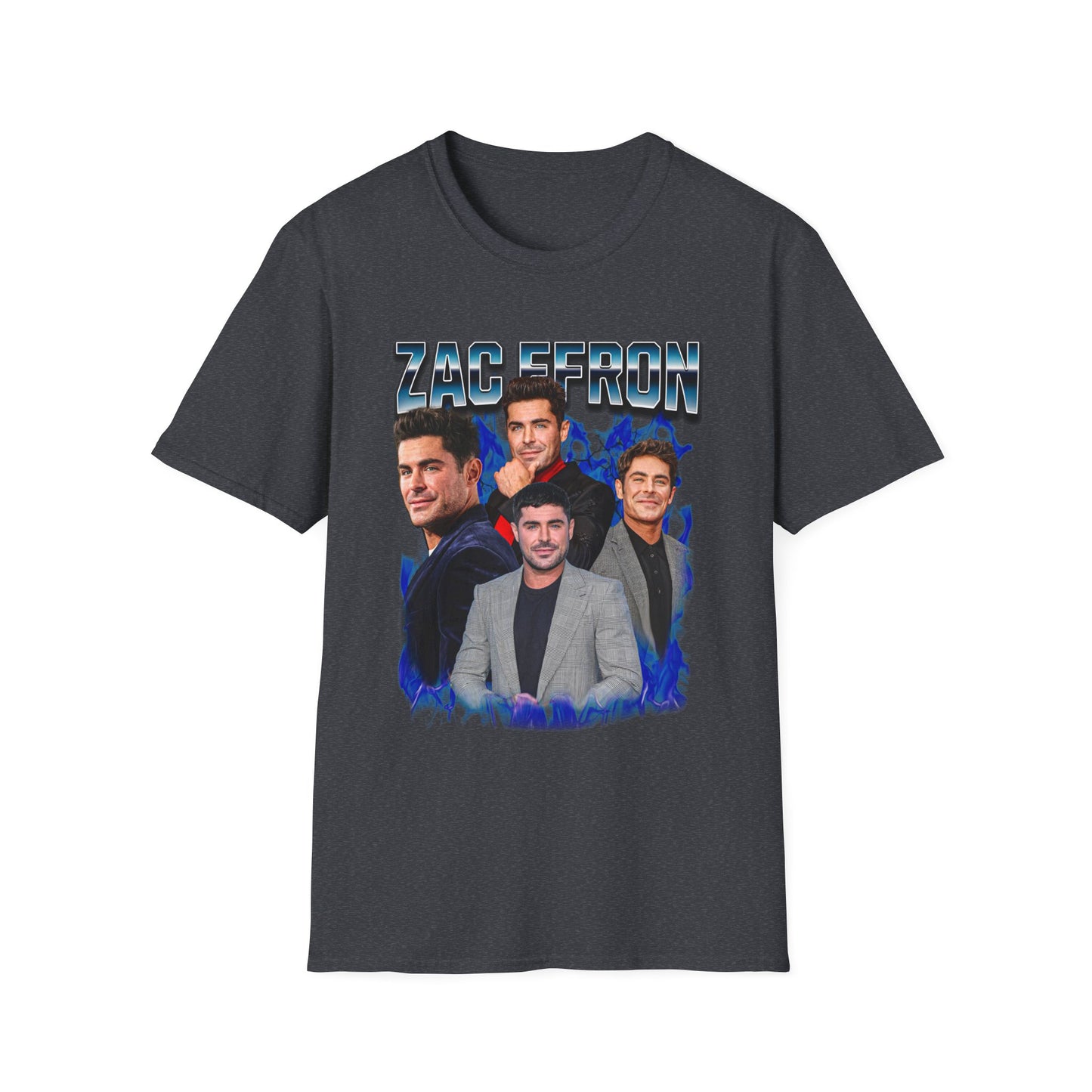 Zac Efron Unisex T-Shirt Fan Gift | Hollywood Star Character Art | Fan Gift