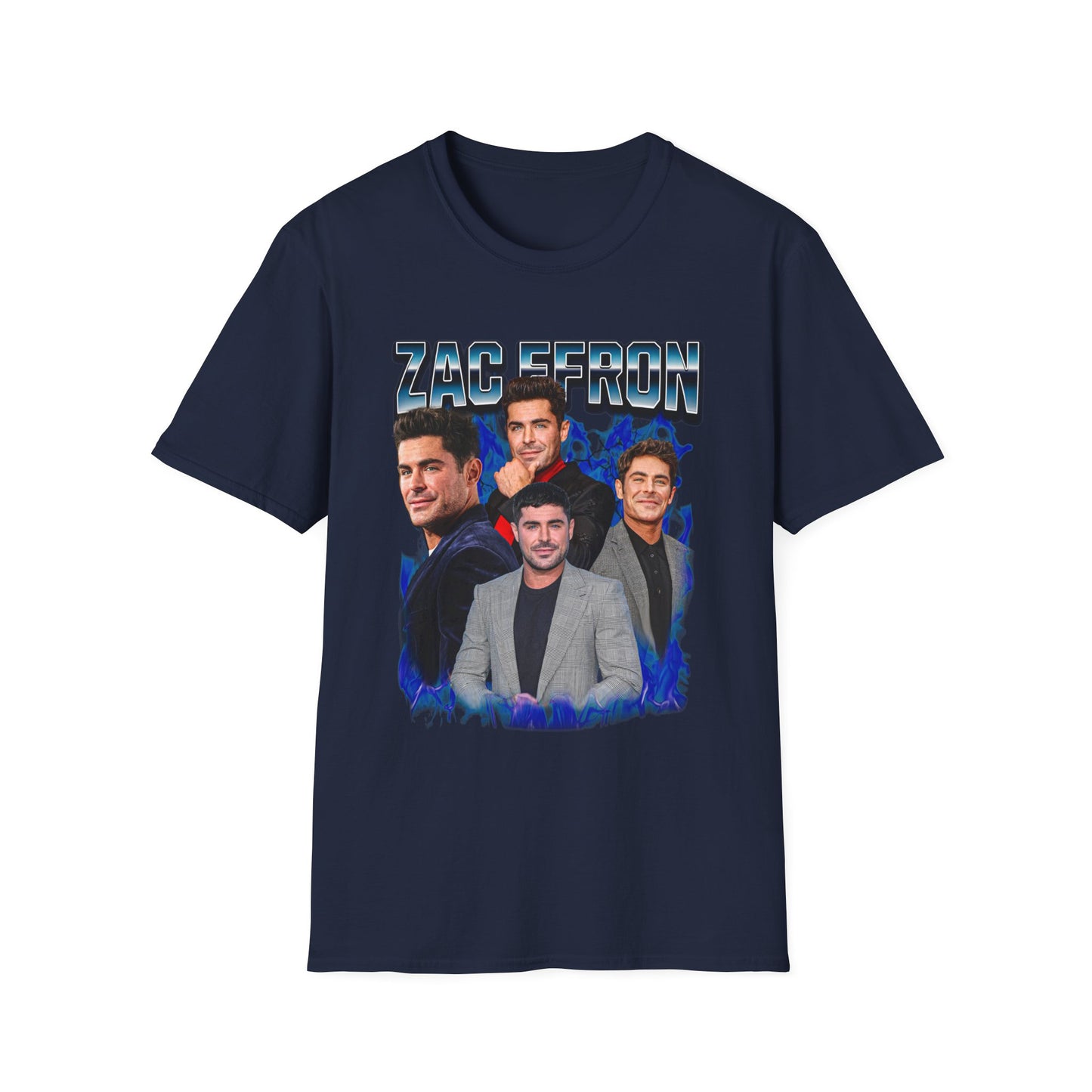 Zac Efron Unisex T-Shirt Fan Gift | Hollywood Star Character Art | Fan Gift