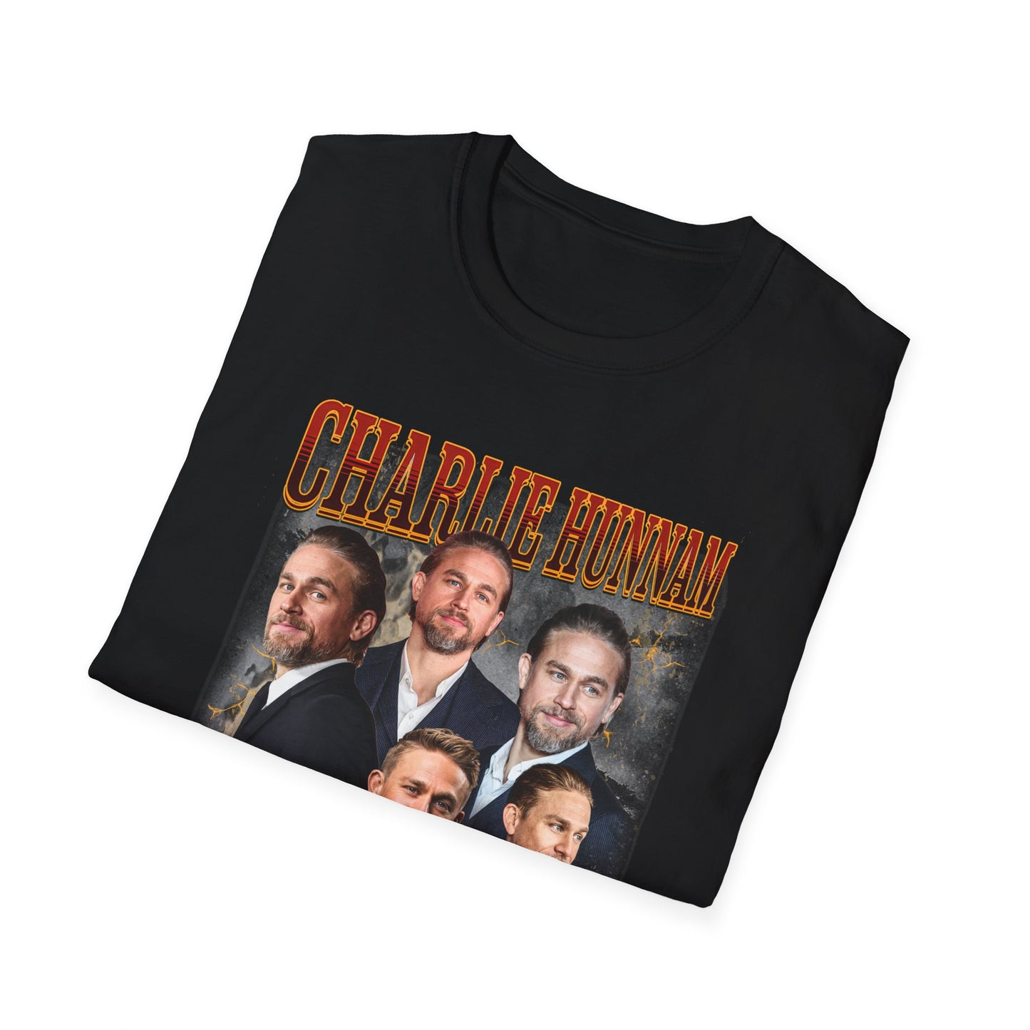 Charlie Hunnam Art T-Shirt - Fan T-Shirt Premium Collection