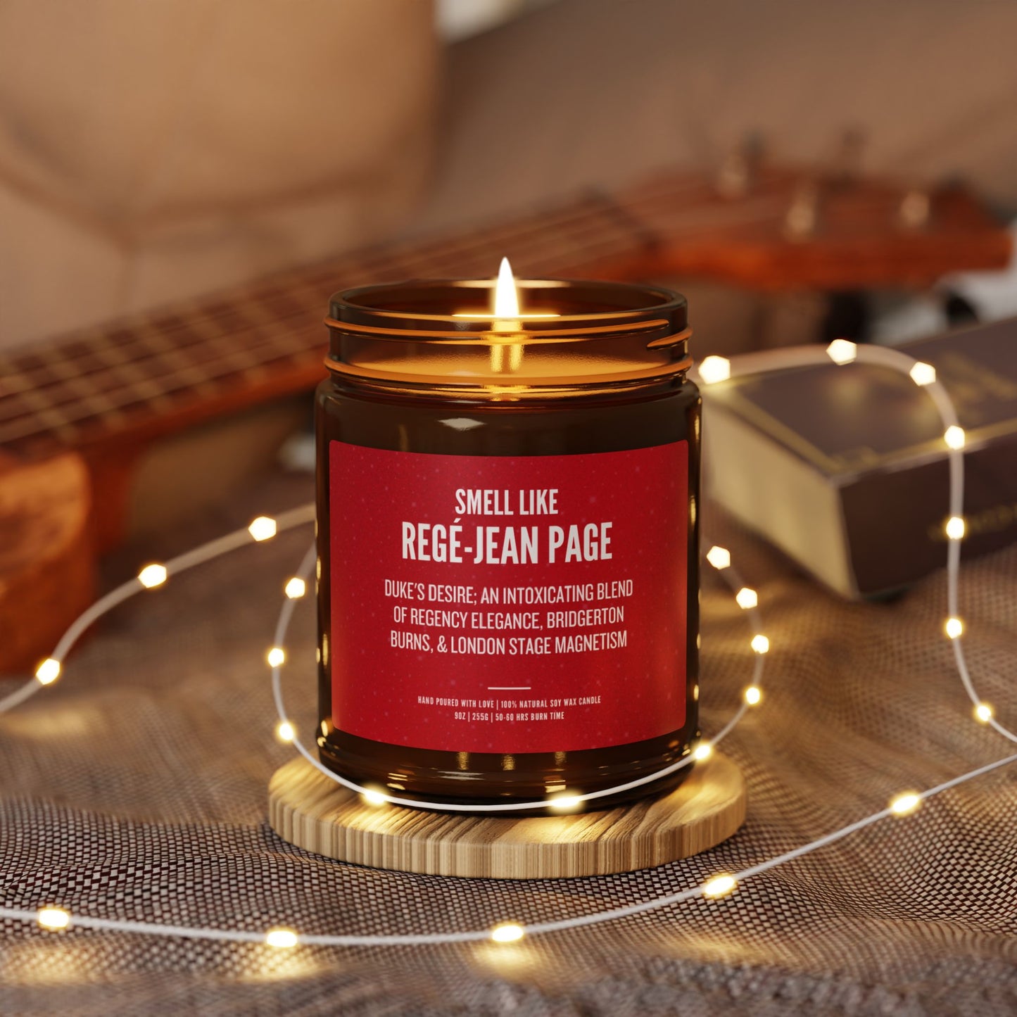 Regé-Jean Page Scented Candle For Fans | Luxury Fan Gift