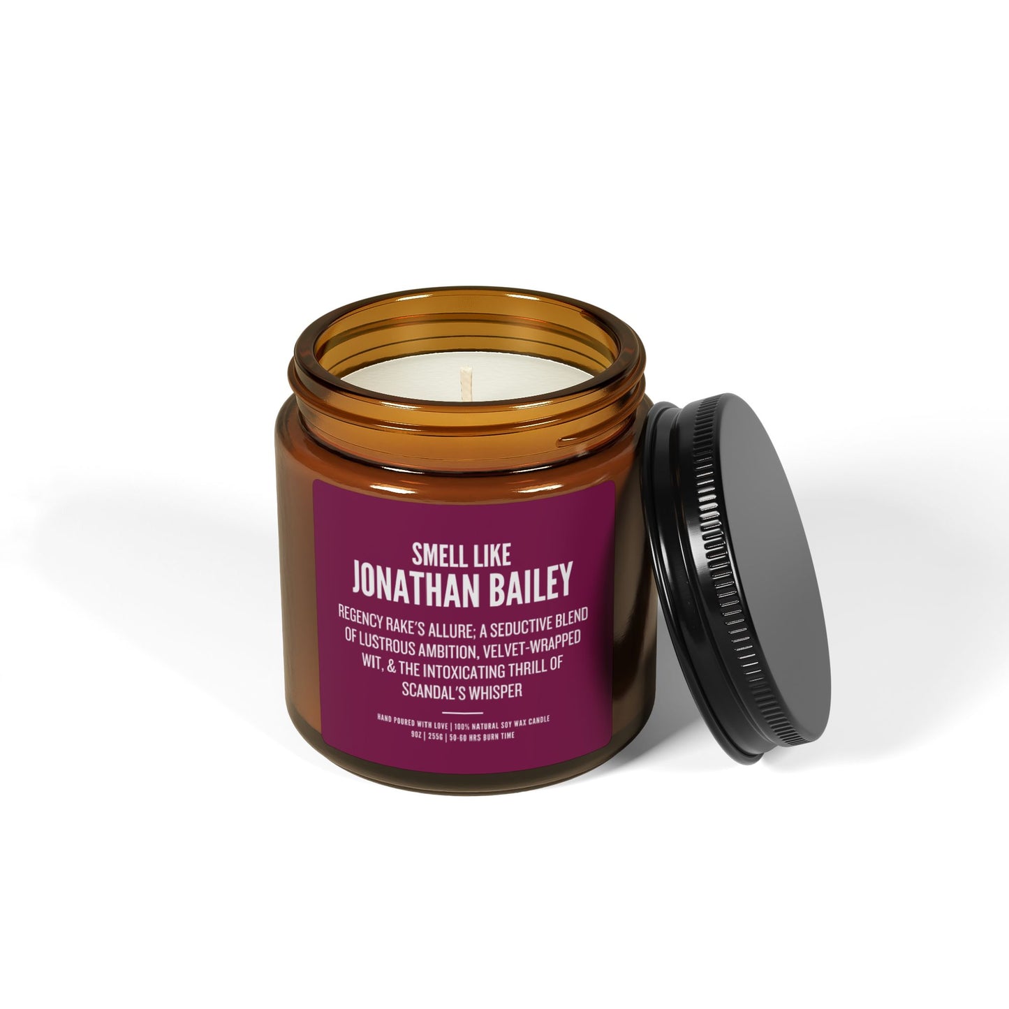 Smell Like Jonathan Bailey Luxury Soy Candle | Fan Gift