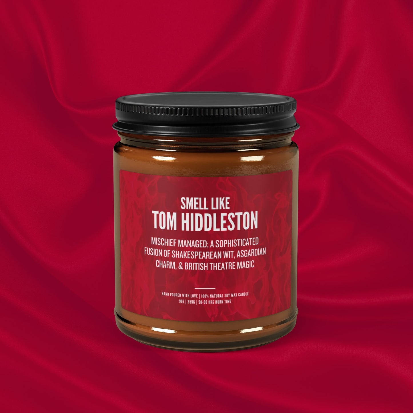 Tom Hiddleston Scented Candle Gift | Luxury Soy Candle