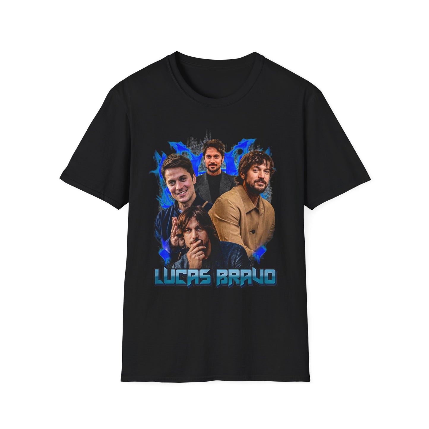 Lucas Bravo Unisex T-Shirt Fan Gift | French Star Character Art