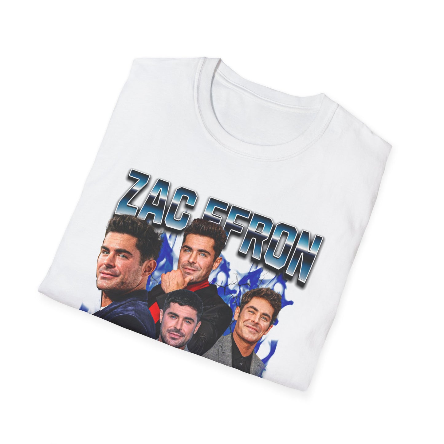 Zac Efron Unisex T-Shirt Fan Gift | Hollywood Star Character Art | Fan Gift