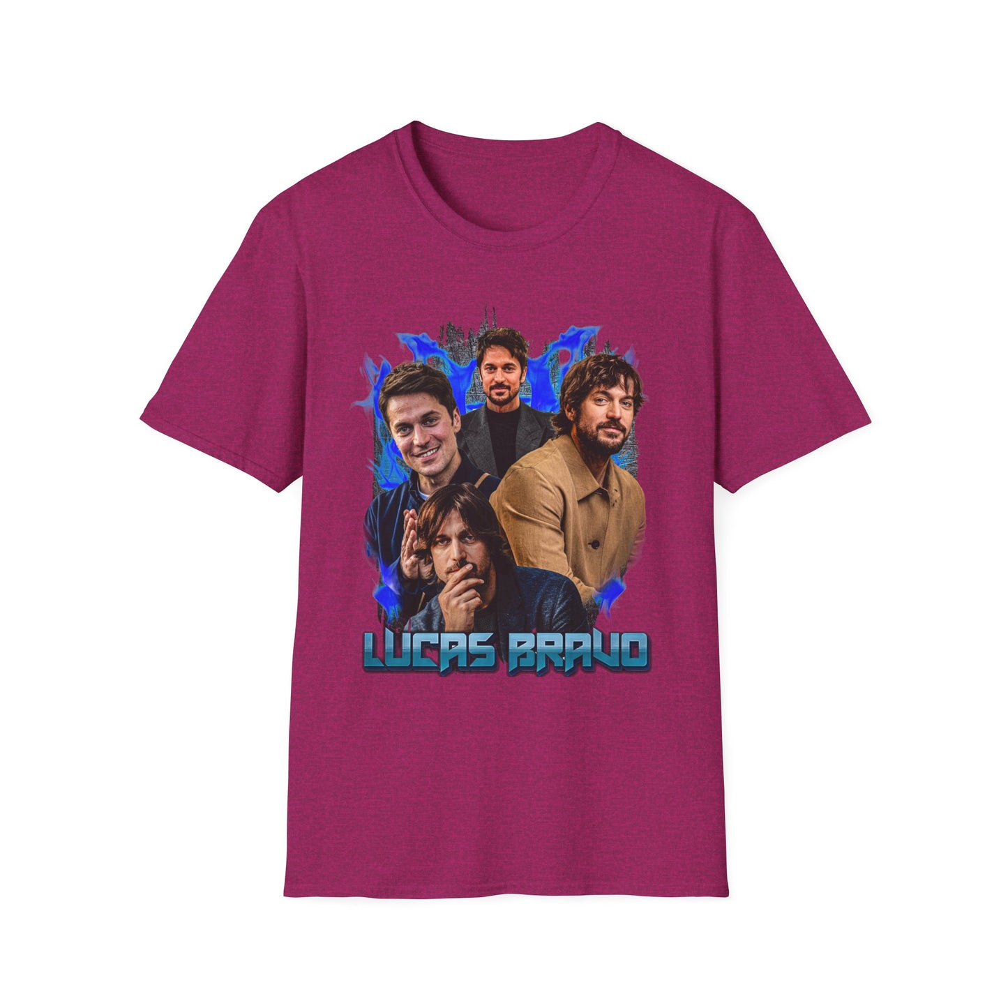 Lucas Bravo Unisex T-Shirt Fan Gift | French Star Character Art