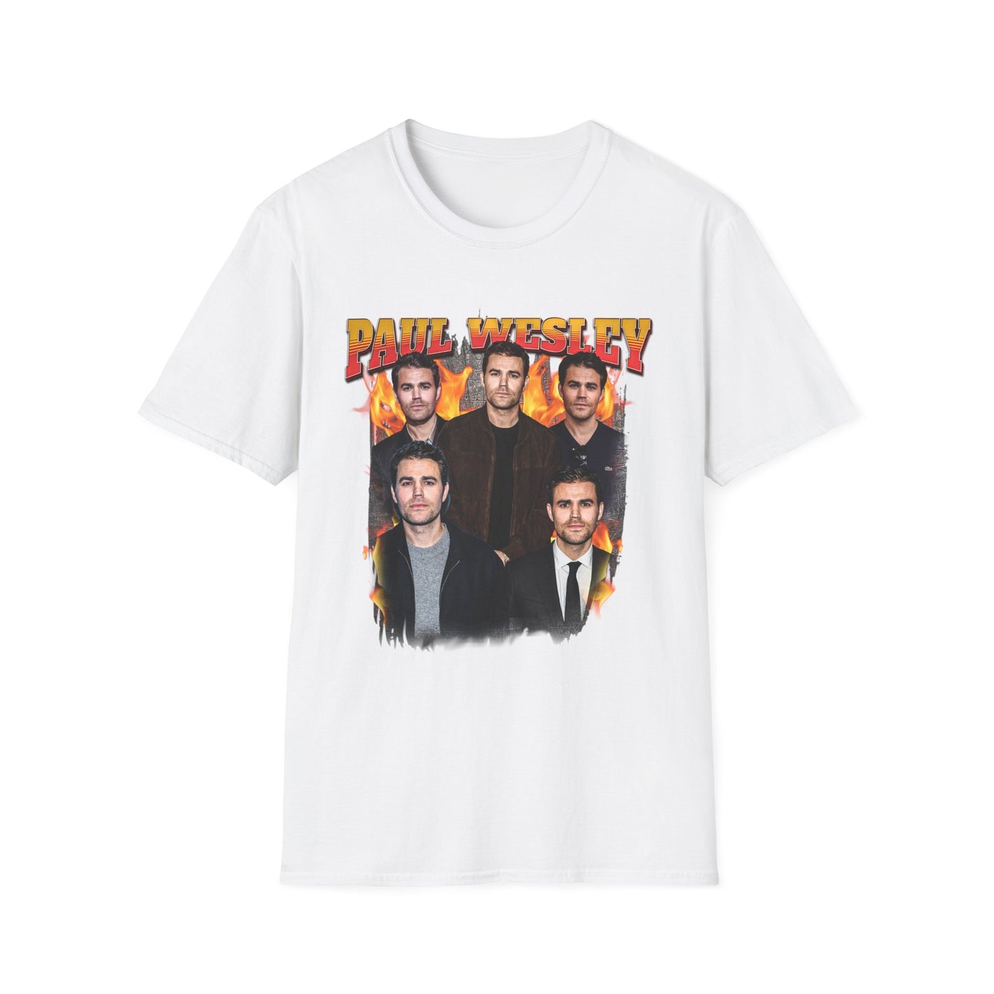 Paul Wesley Art T-Shirt - Fan T-Shirt Premium Collection