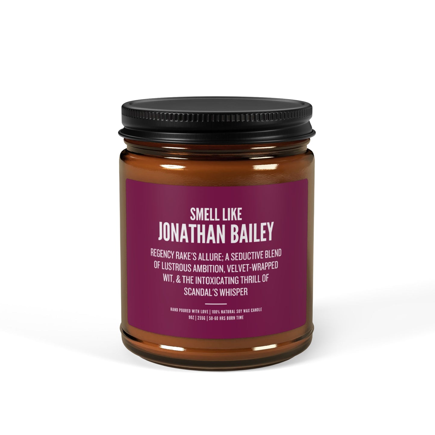 Smell Like Jonathan Bailey Luxury Soy Candle | Fan Gift