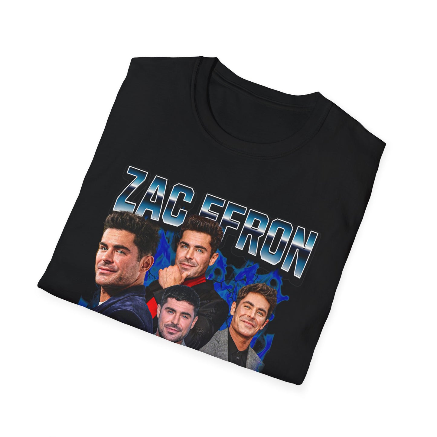 Zac Efron Unisex T-Shirt Fan Gift | Hollywood Star Character Art | Fan Gift