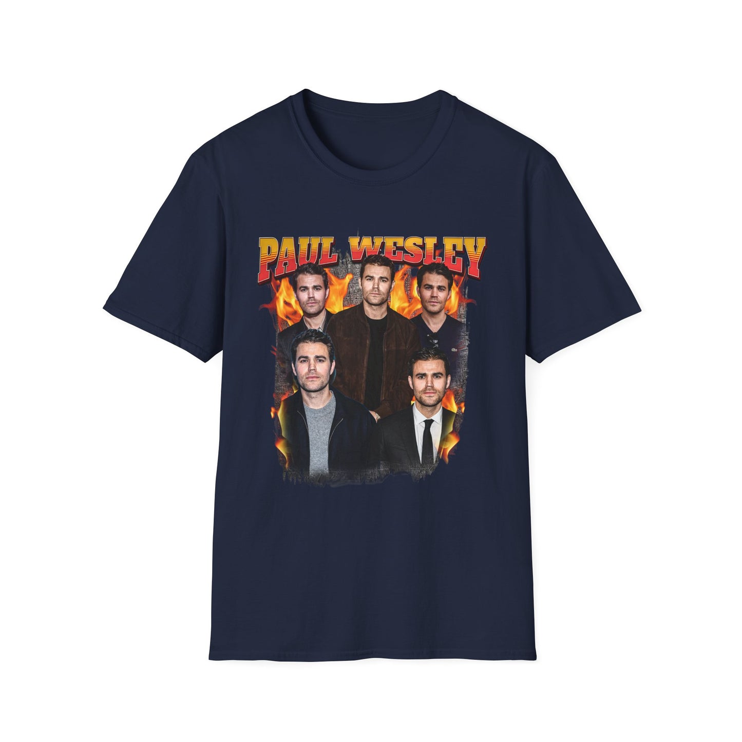 Paul Wesley Art T-Shirt - Fan T-Shirt Premium Collection
