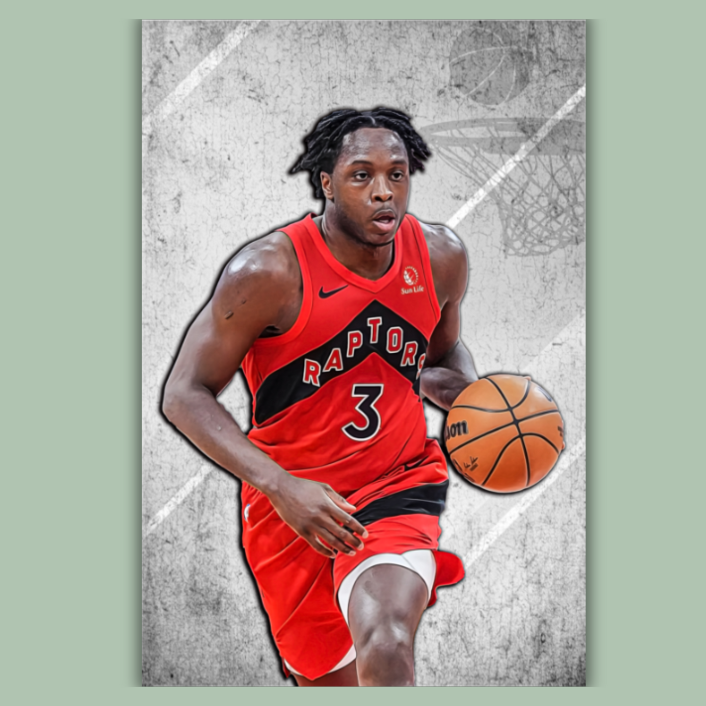 OG Anunoby Matte Paper Poster, Frames & Hanger