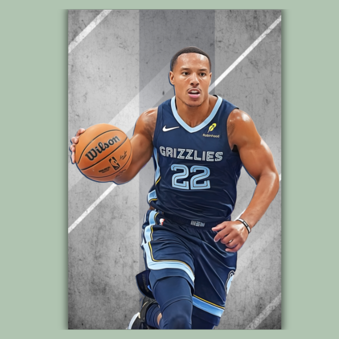 Desmond Bane Matte Paper Poster, Frames & Hanger, NBA Fan Gift