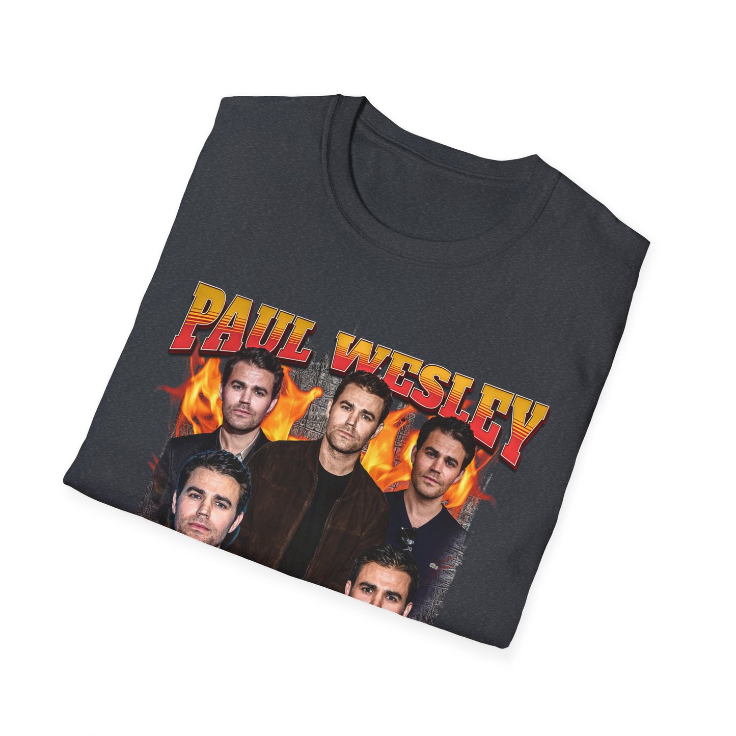 Paul Wesley Art T-Shirt - Fan T-Shirt Premium Collection
