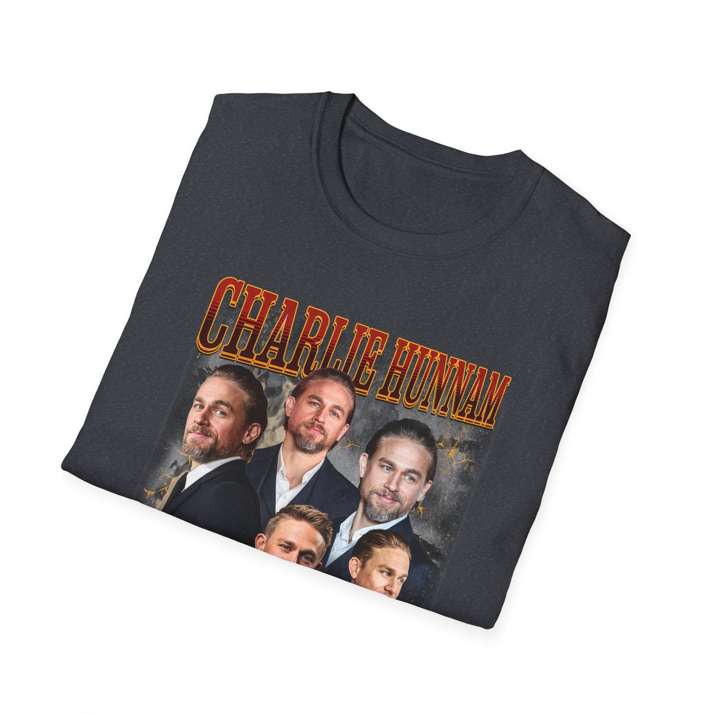 Charlie Hunnam Art T-Shirt - Fan T-Shirt Premium Collection