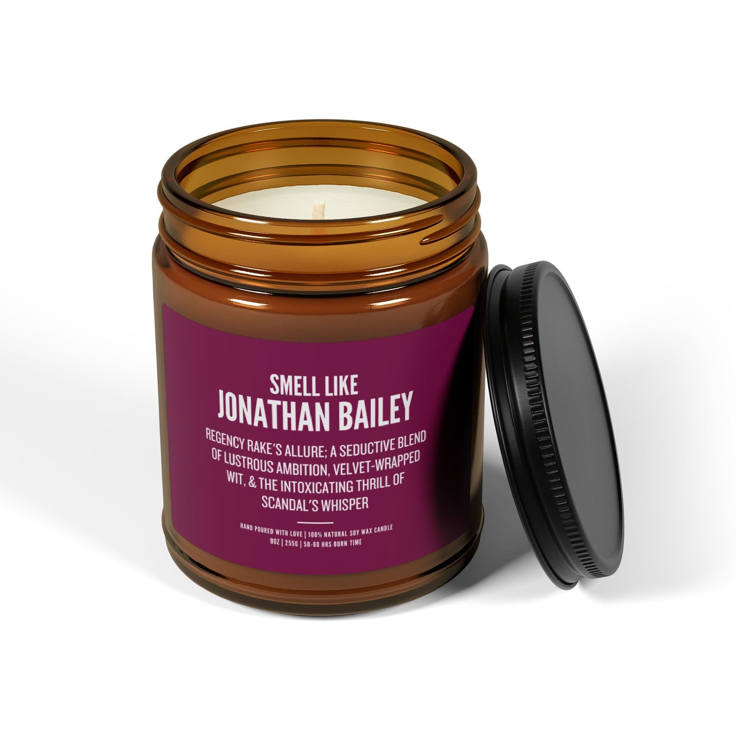 Smell Like Jonathan Bailey Luxury Soy Candle | Fan Gift