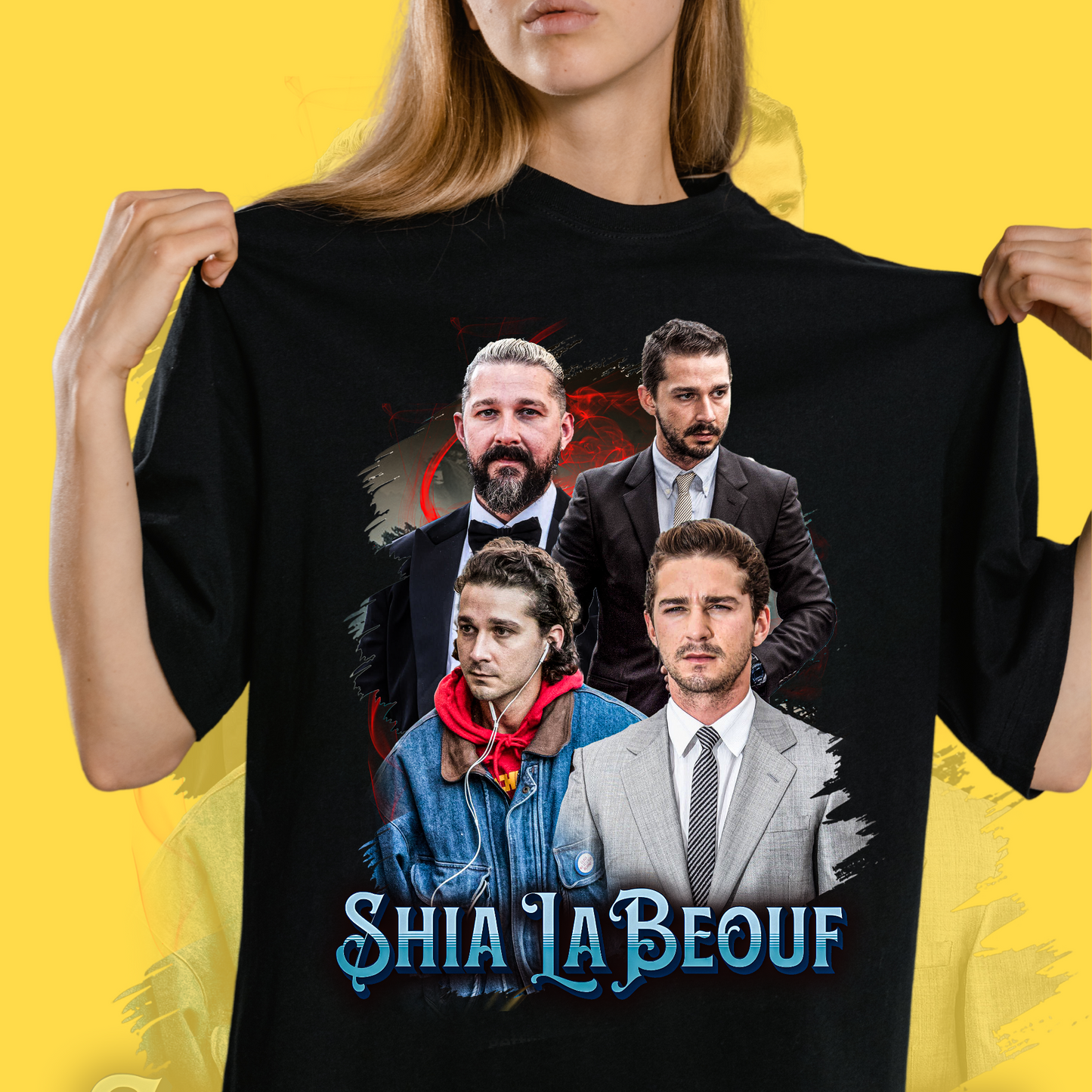 Shia LaBeouf Unisex T-Shirt | Fan T-Shirt Premium Collection