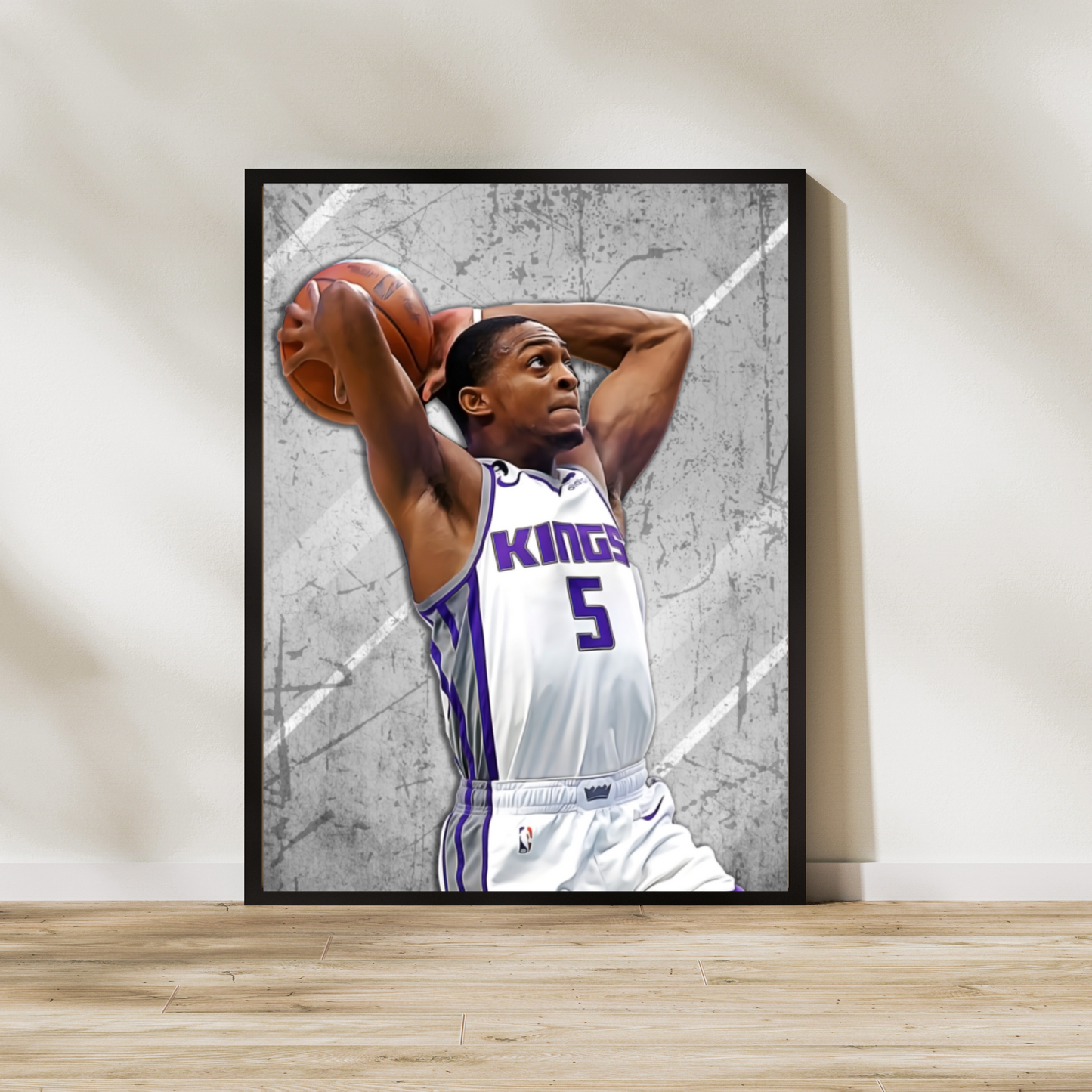 De'Aaron Fox Matte Paper Poster, Frames & Hanger