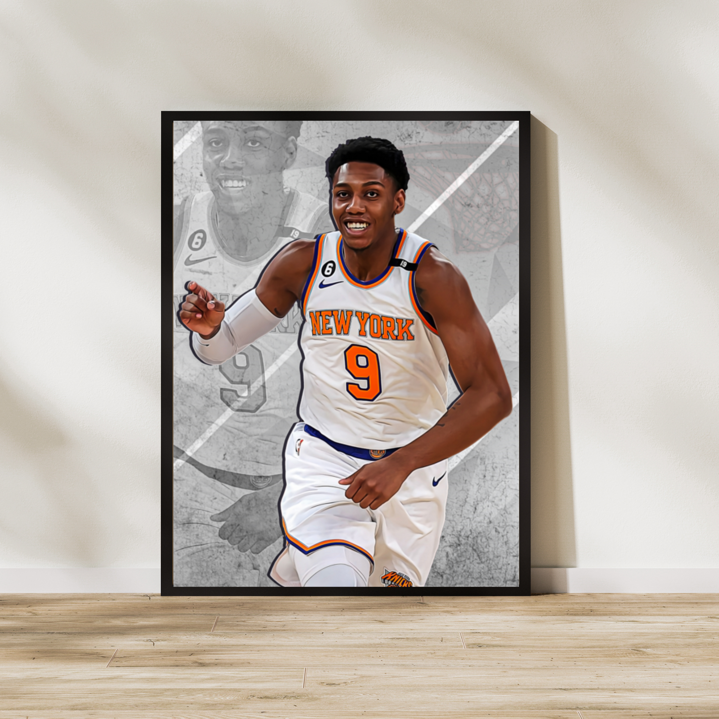 RJ Barrett Matte Paper Poster, Frames & Hanger