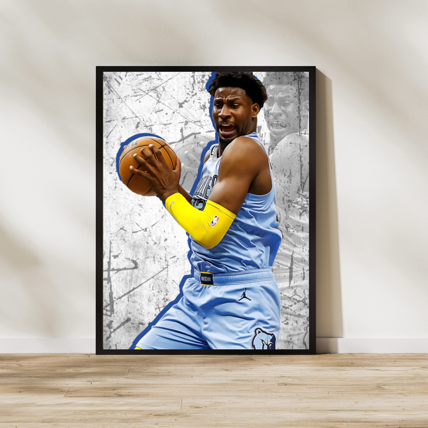 Jaren Jackson Jr. Matte Paper Poster, Frames & Hanger, NBA Fan Gift