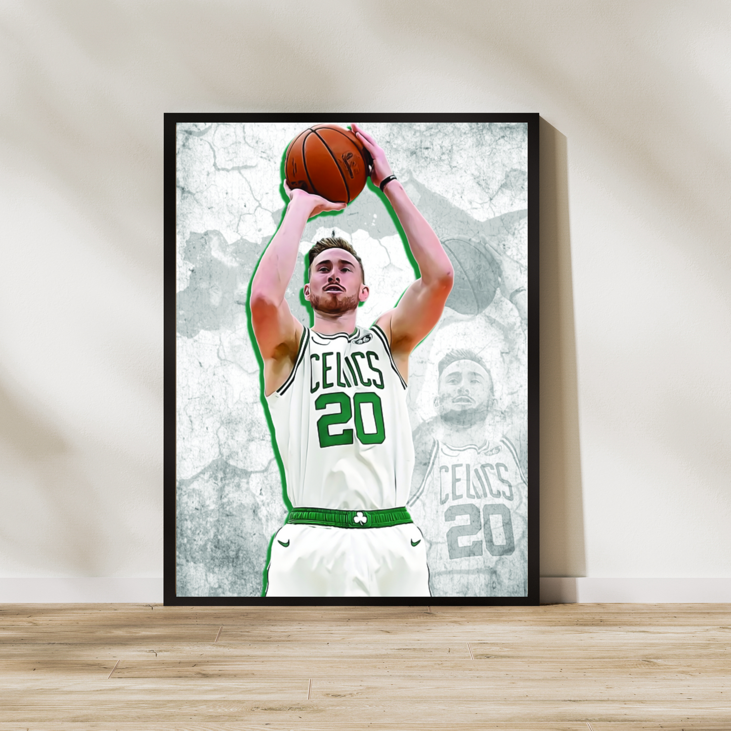 Gordon Hayward Matte Paper Poster, Frames & Hanger, NBA Fan Gift