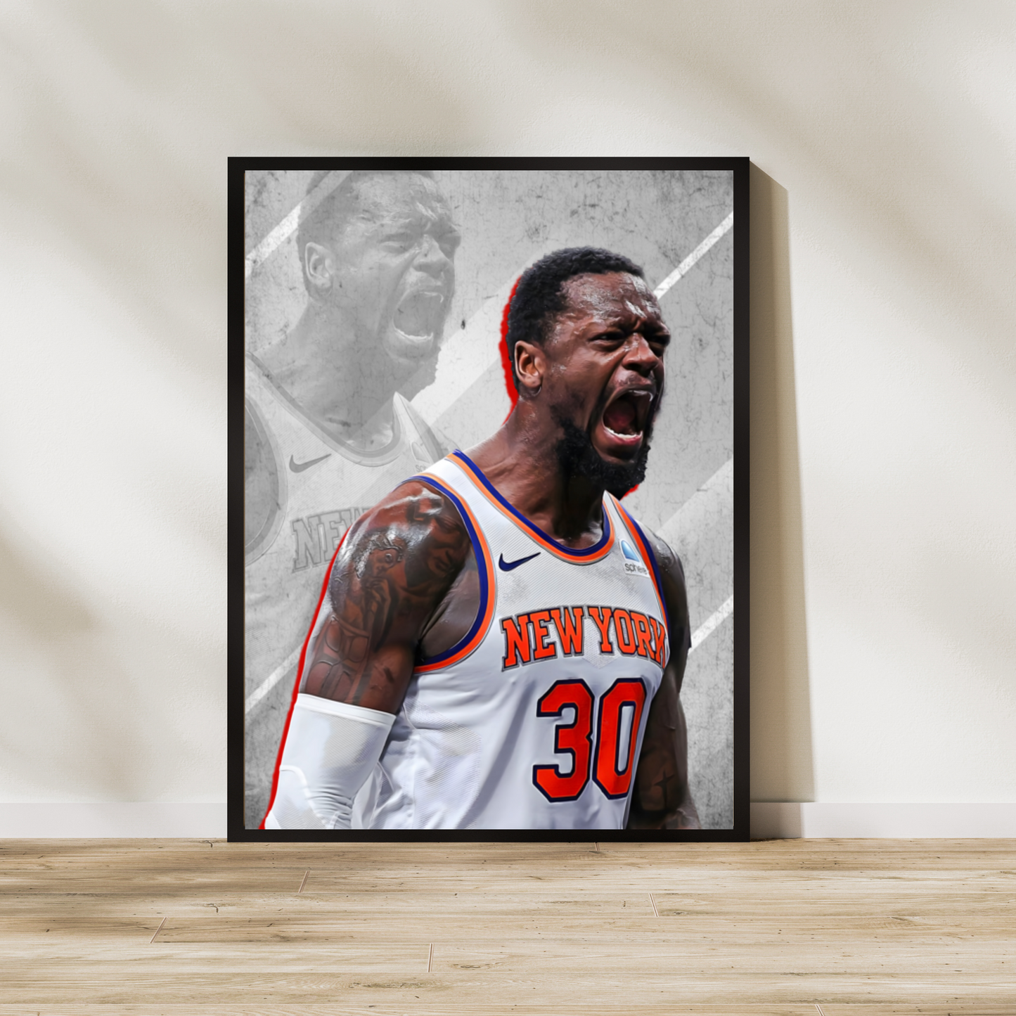 Julius Randle Matte Paper Poster, Frames & Hanger, NBA Fan Gift