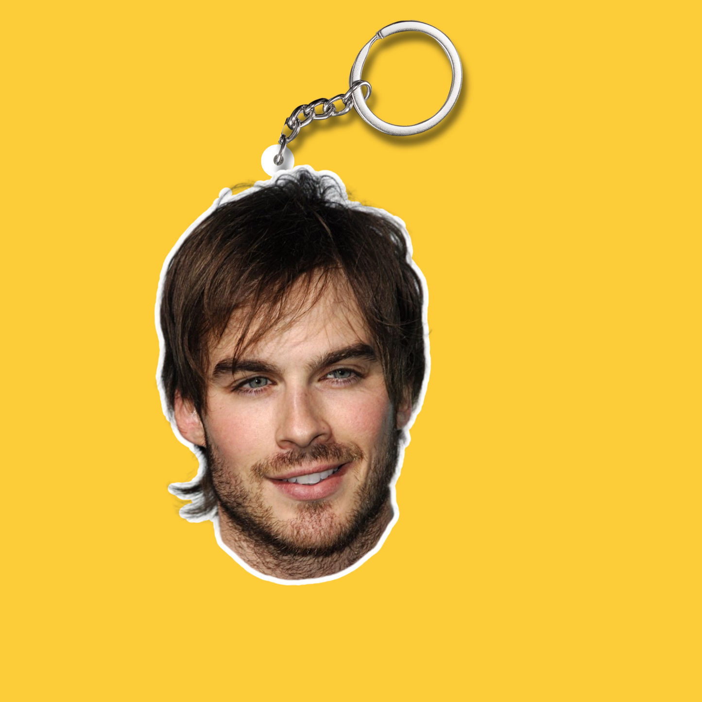 Ian Somerhalder 2 Layer Acrylic Keychain | Best Fan Gift
