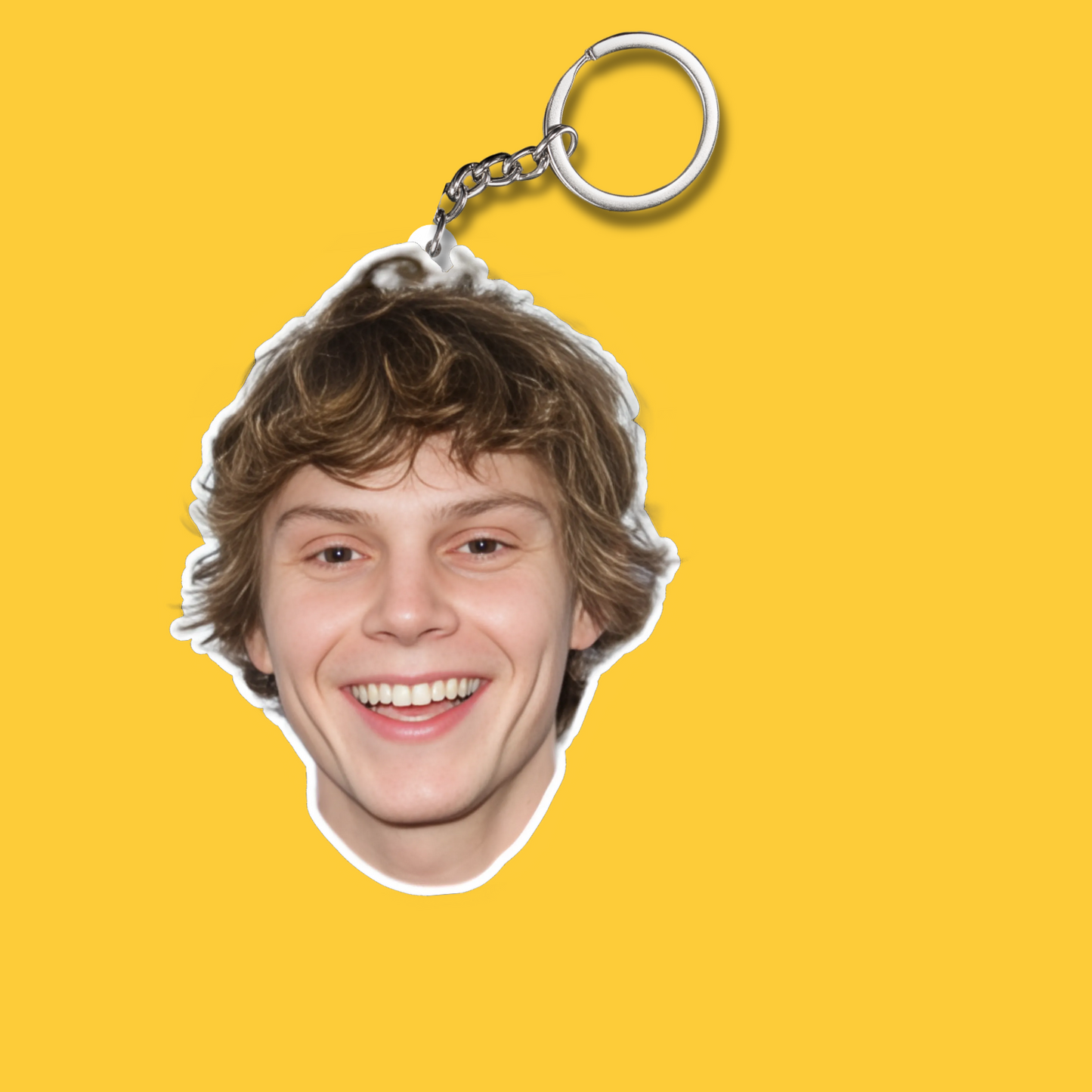 Evan Peters 2 Layer Acrylic Keychain | Best Fan Gift