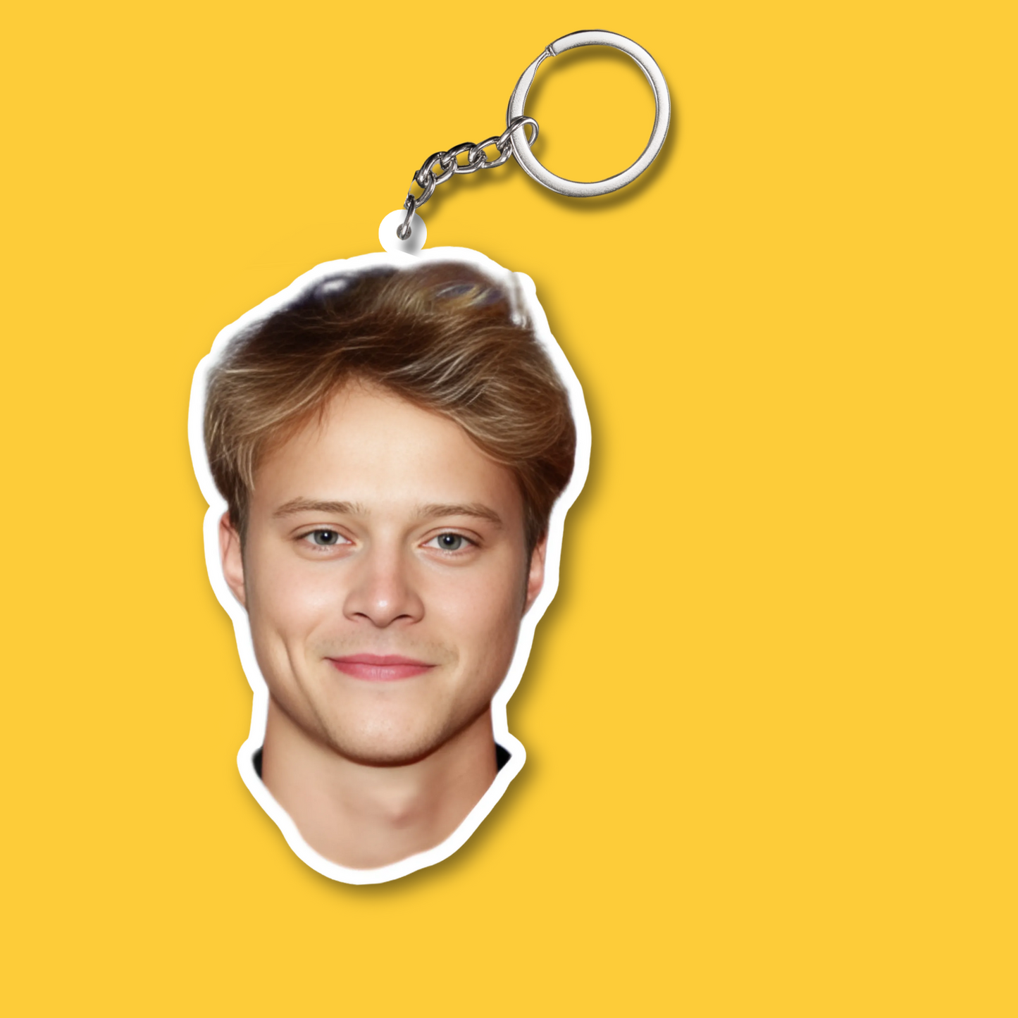 Rudy Pankow Both Sided Acrylic Keychain | Fan Gift