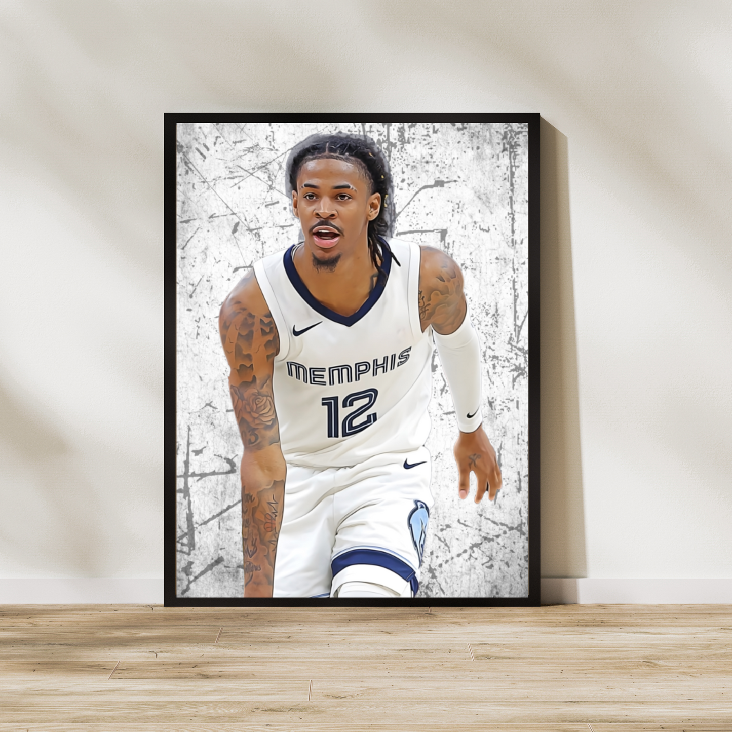 Ja Morant Matte Paper Poster, Frames & Hanger, NBA Fan Gift