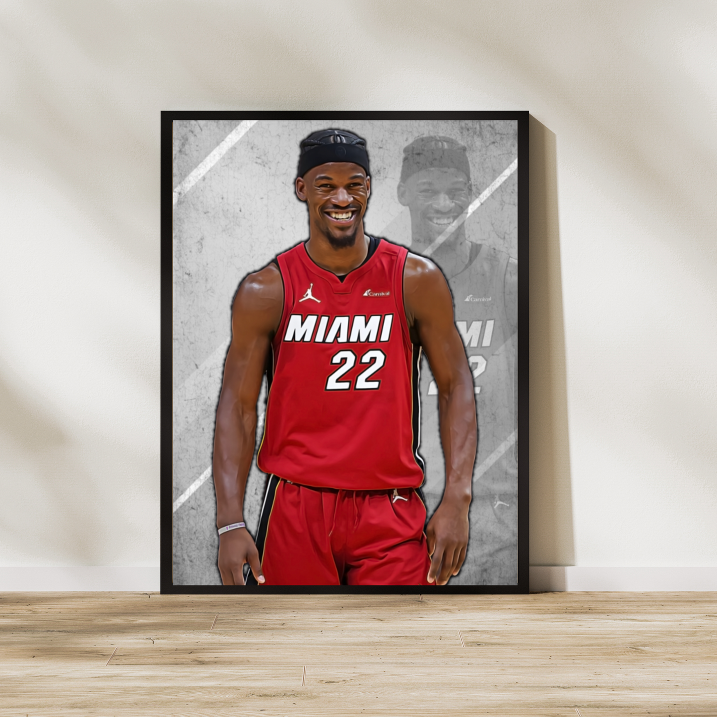 Jimmy Butler Matte Paper Poster, Frames & Hanger, NBA Fan Gift