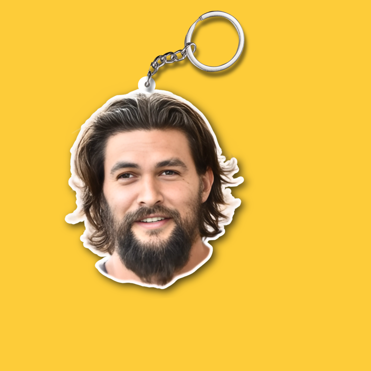 Jason Momoa Both Side Acrylic Keychain