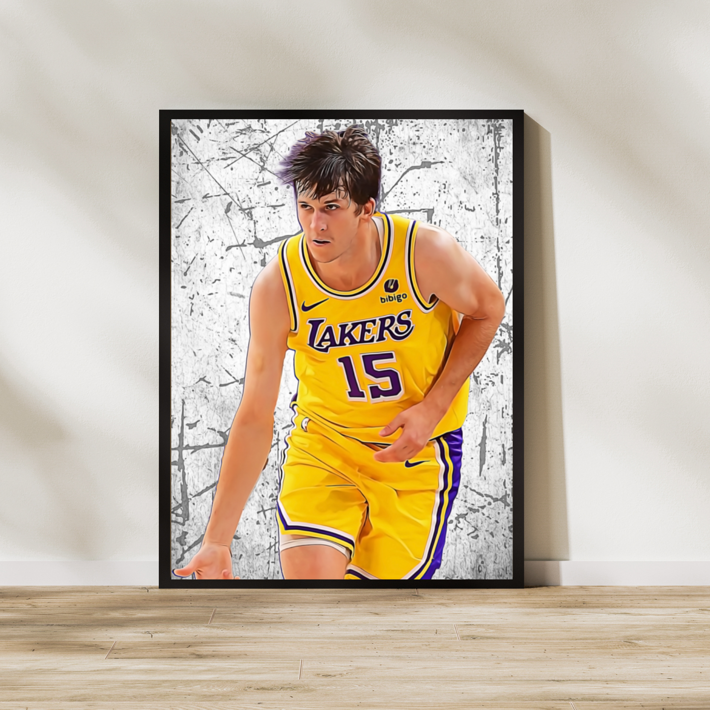 Austin Reaves Matte Paper Poster, Frames & Hanger, NBA Fan Gift